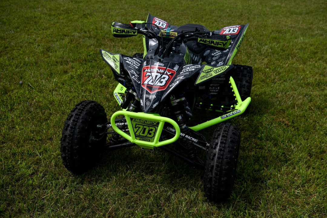 Yamaha YFZ450R/YFZ450X DC-PRO GEN III Nerf Bars W/Built in Heel