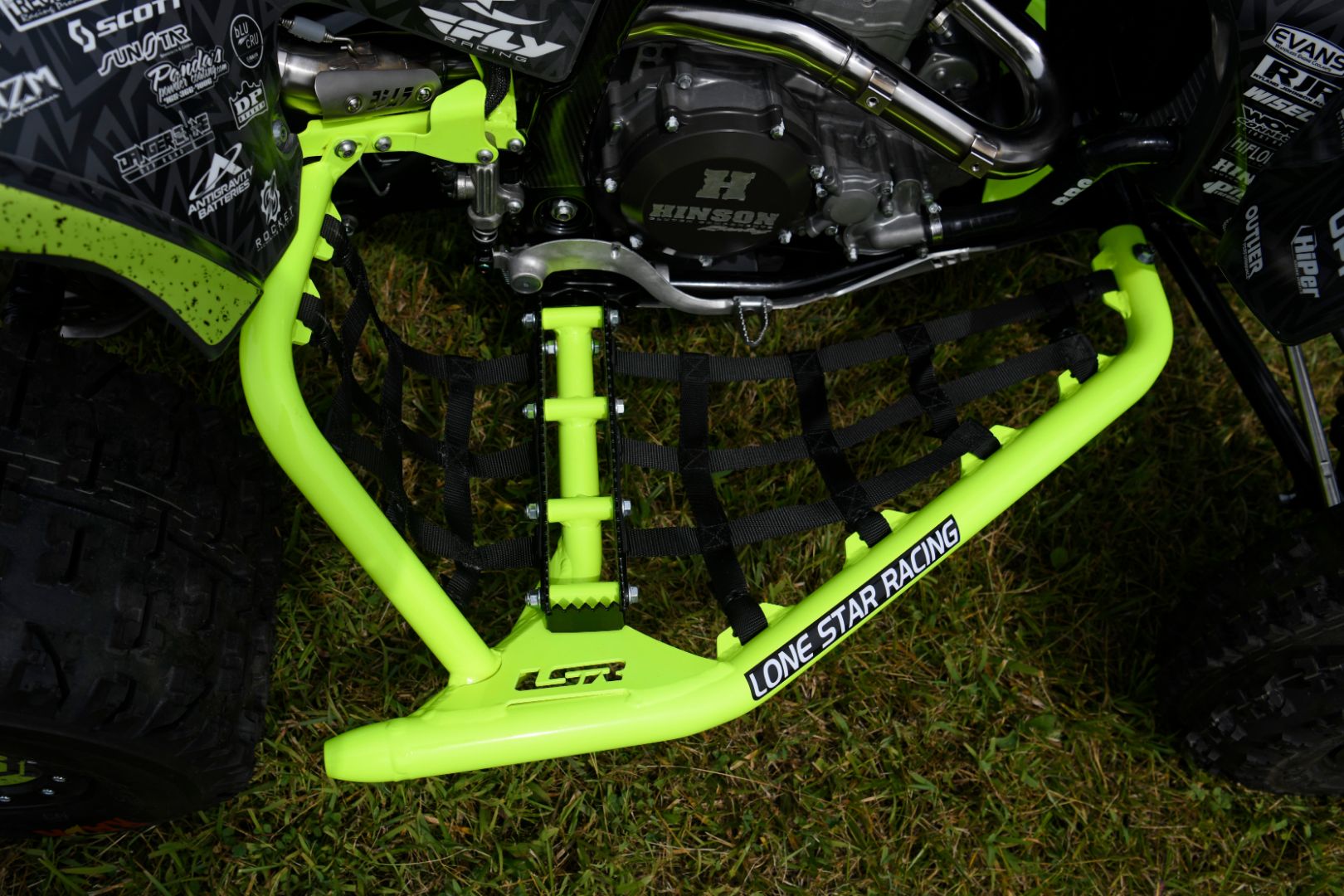 Blingstar ATVアイアン クロス バンパー yfz450 なり バギー