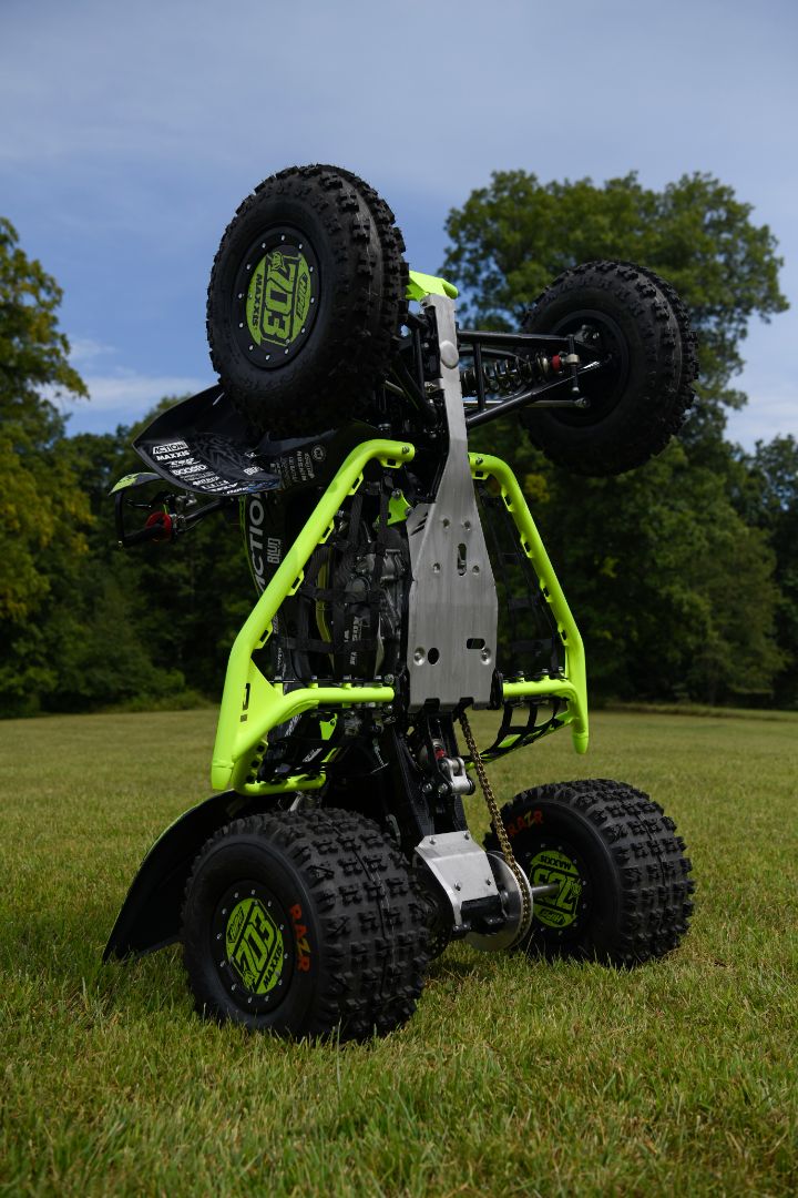 グランド牧場 セレクトセール Blingstar ATVアイアン クロス バンパー yfz450 なり バギー アクセサリー