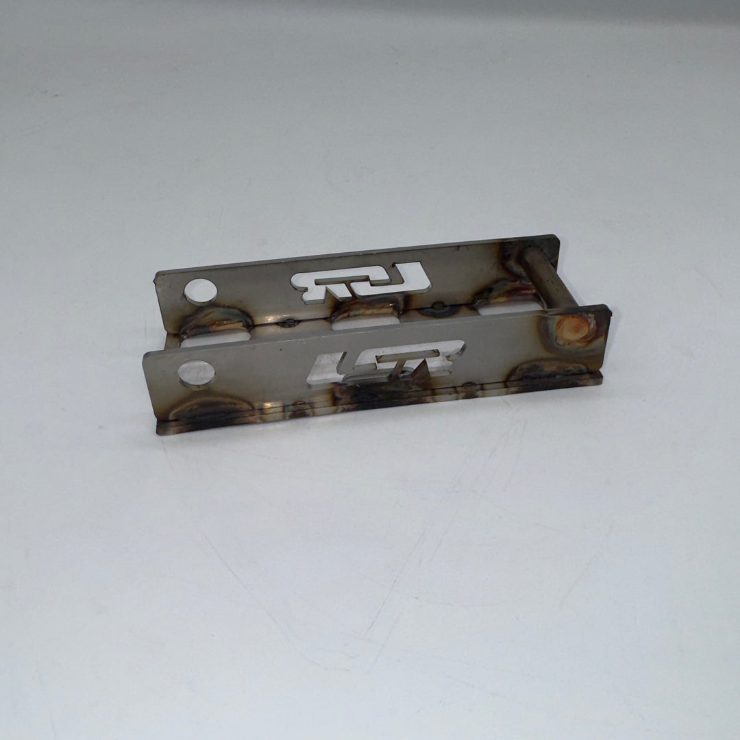 Lonestar Racing Front Gusset Plate – Bare Finish, Yamaha Rhino 450/660 2004-2007