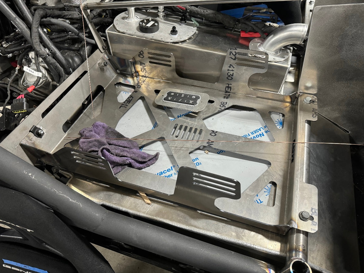 Maverick R Under Seat Fuel Cell Install Kit – Lone Star Racing ATV & UTV