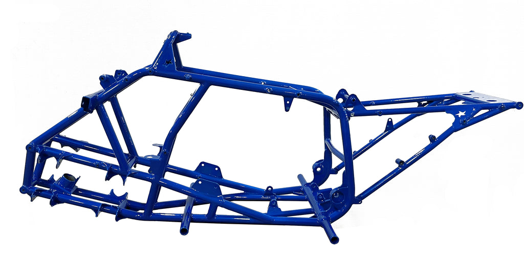 thumbnail image 2 of BDT Motorsports Blue Chain Slider Stay Clamp For Honda TRX250R / ATC250R 1985-1987 2 of 3