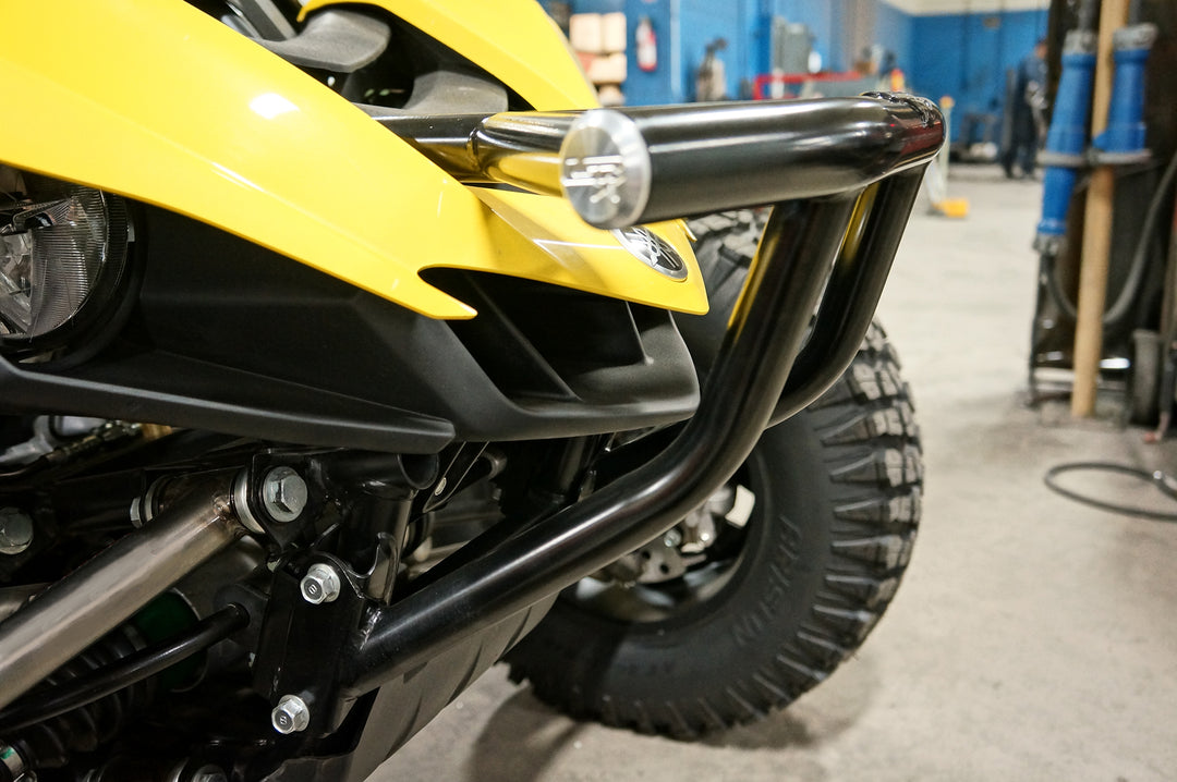 トップス vamos.fc.10 CF Moto UForce 1000 Front Bumper with Rock Sliders and Side