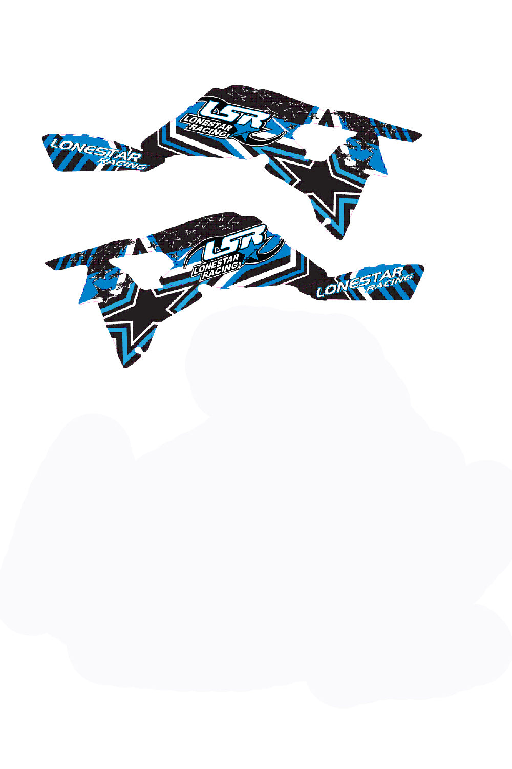 Convient pour Suzuki LTR450R GRAPHIC KIT autocollants autocollants LTR